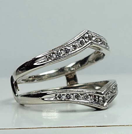 1/3 Carat Diamond Ring Guard - The Jewelry Exchange | Direct Diamond  Importer